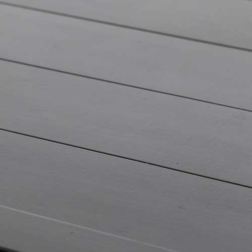 Lassen Grey Wicker Rectangular Firepit Table