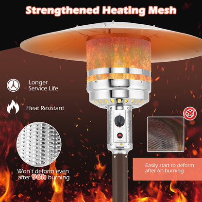 50,000 BTU Propane Patio Heater with Round Table