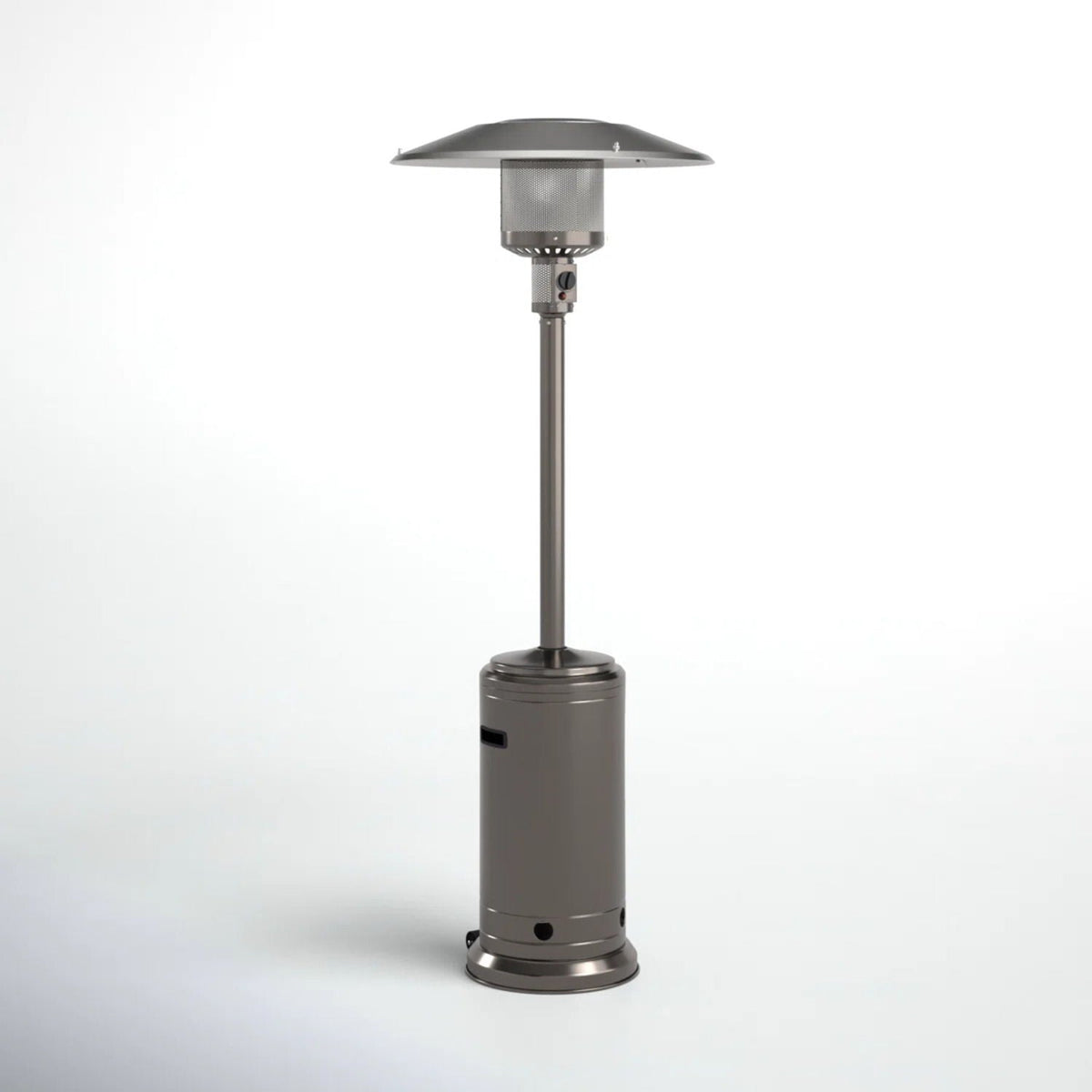 46,000 BTU Steel Gray Propane Patio Heater