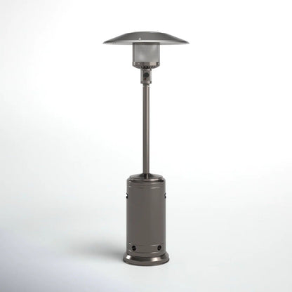 46,000 BTU Steel Gray Propane Patio Heater