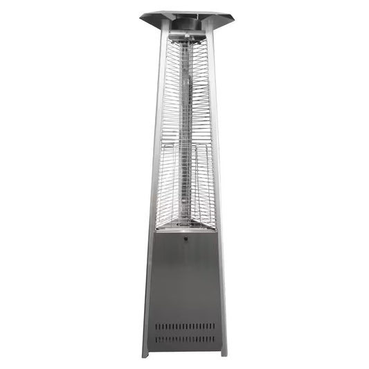 38,000 BTU Commercial Stainless Steel Quartz Tube Propane Patio Heater