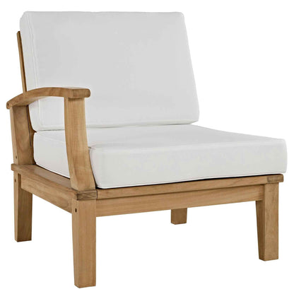 Patio Elegance Marina 9-Piece Teak Outdoor Lounge Set