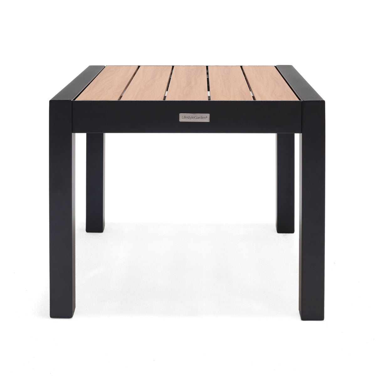 Panama Dark 3-Piece Outdoor Lounger Set with Side Table