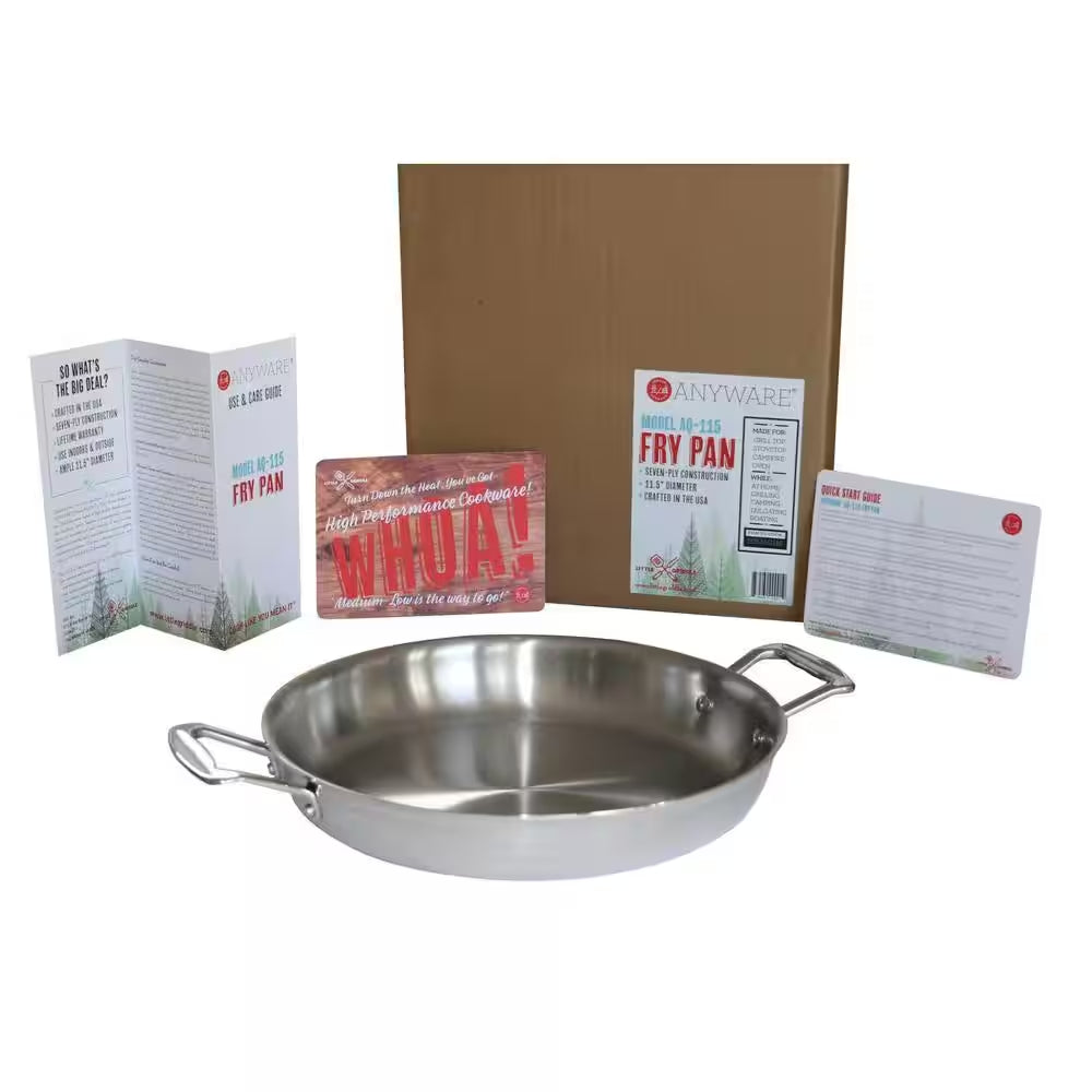11.5 In. Anyyware Fry Pan Cooking Accessory