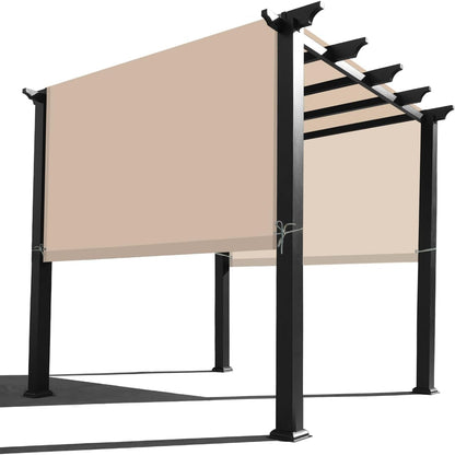 Waterproof Pergola Covers - Pergola Replacement Canopy - Universal Replacement Canopy for Pergola (14' L X 9' W, Beige)